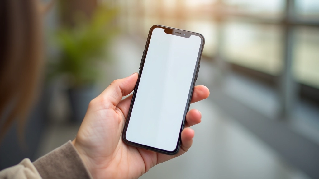Mobile-First Workflow — Smartphone-Mockup mit gestapelten Designschichten